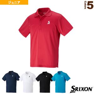 スリクソン テニスジュニアグッズ  ポロシャツ／クラブライン／ジュニア（SDP-1608）｜sportsplaza