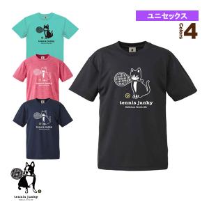 テニスジャンキー テニス・バドミントンウェア『メンズ/ユニ』  Tennis Junky/令和ポーズ＋2ドライTシャツ/ユニセックス『TJ21004』