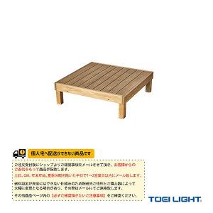 TOEI『トーエイ』 運動場用品設備・備品 [送料別途]オールウッドスクエアベンチ G-2049