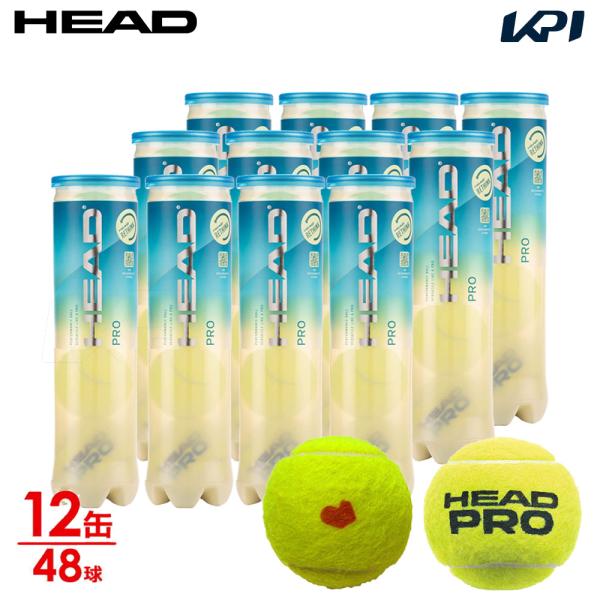 ヘッド HEAD テニスボール  「KPIオリジナルモデル」HEAD PRO ヘッドプロ 4球入り1...