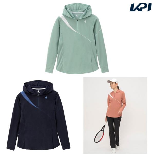 ルコック le coq sportif テニスウェア レディース   ハーフジップ長袖シャツ LN4...