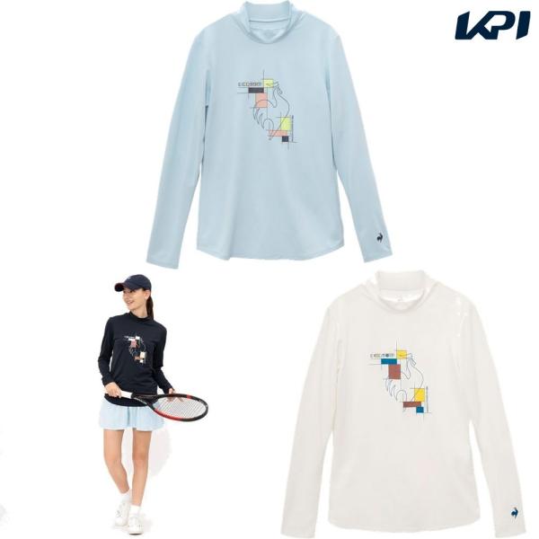 ルコック le coq sportif テニスウェア レディース   モックネック長袖シャツ LN5...