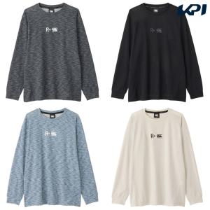 カンタベリー CANTERBURY ラグビーウェア ユニセックス   R+ L/S WORKOUT TEE RP44086B 2024SS｜sportsshop