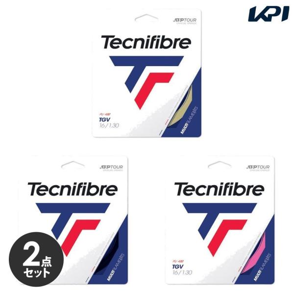 「2個セット」『即日出荷』テクニファイバー Tecnifibre テニスガット・ストリング  TGV...