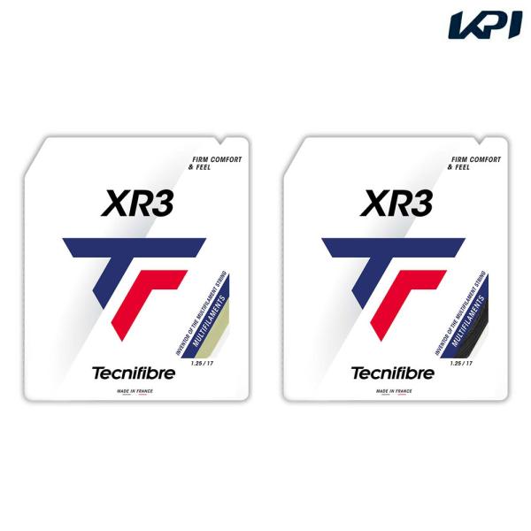 『即日出荷』テクニファイバー Tecnifibre テニスガット・ストリング  XR3 単張 1.2...