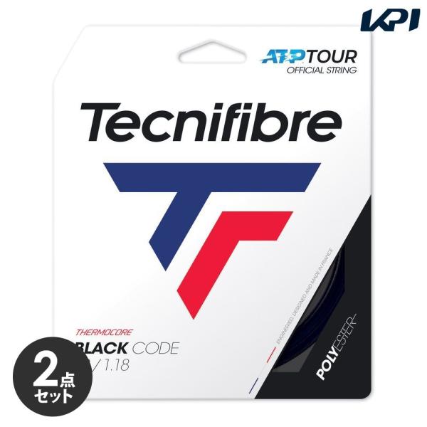 「2個セット」『即日出荷』テクニファイバー Tecnifibre テニスガット・ストリング  BLA...