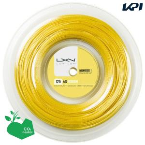 【SDGsプロジェクト】LUXILON(ルキシロン)「LUXILON 4G ROUGH 125 (4Gラフ) 200mロール WRZ990144」硬式テニスストリング（ガット） Wilson（ウイルソン） 「SDGsプロジェクト」LUXILON ルキシロン