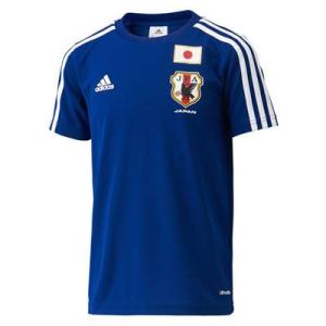 日本代表 14 ジュニア ホーム レプリカTシャツ ジャパンブルー/ホワイト AD660｜sportswholesaler