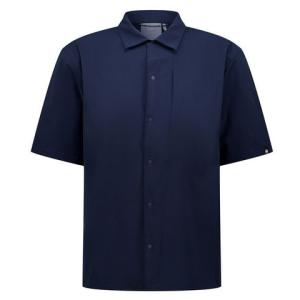マムート フリーフライデーシャツ アジアンフィット メンズ 半袖シャツ marine 1015-01820-5118｜クレブスポーツ通販事業課