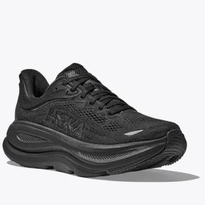 ホカオネオネ クリフトン9ワイド ランニングシューズ 24.5 ブラック 軽量 HOKA ONEONE ホカ クリフトン9 ワイド CLIFTON9 WIDE メンズ
