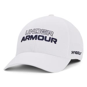 アンダーアーマー ゴルフキャップ 帽子 メンズ UAジョーダン・スピース ツアー アジャスタブル ハット 1361545-101｜sportsx