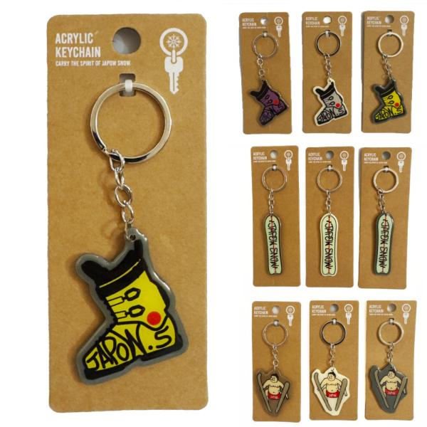 JAPOWSNOW ジャパウスノー アクリルキーホルダー