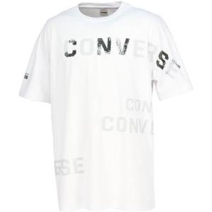 コンバース Tシャツ 半袖 メンズ 吸汗 速乾 ロゴ プリント バスケ 丸首 クルーネック CB23...