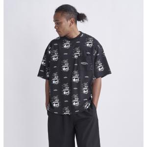 DC SHOES DCシューズ Tシャツ メンズ 半袖 22 SKULL GRAPHICS SUPER WIDE SS DST222010-BKW｜クレブスポーツ通販事業課