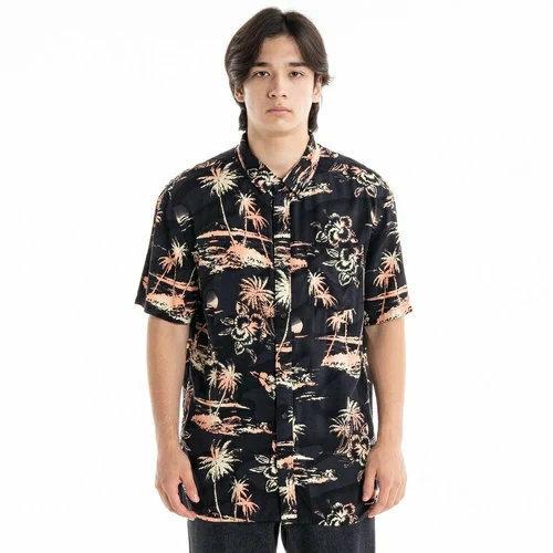 クイックシルバー 半袖シャツ メンズ AIRFLOW VISCOSE SS EQYWT04475-K...