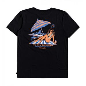 クイックシルバー Tシャツ メンズ 半袖 バックプリント EQYZT06121-KVJ0｜sportsx