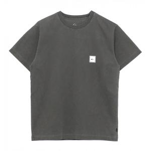 クイックシルバー Tシャツ メンズ 半袖 ロゴ バックプリント QUIK LINEBOX ST QST232006-BLK｜sportsx