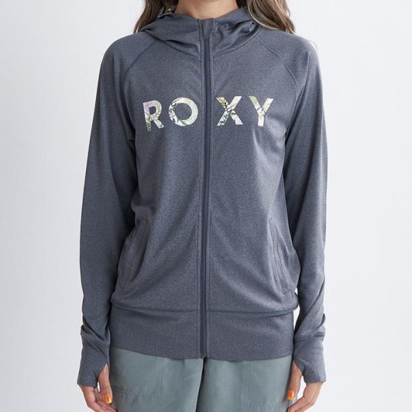 ROXY ラッシュガード ラッシュパーカー レディース SIMPLY BOTANICAL LOGO ...