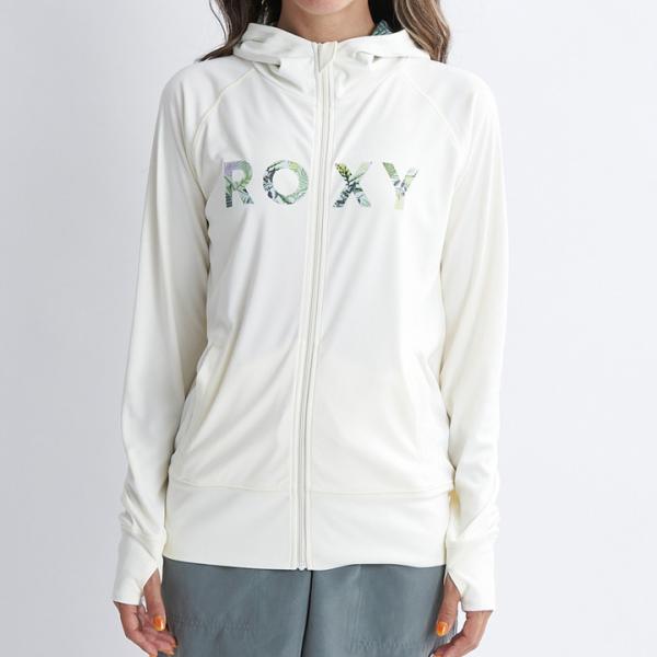 ROXY ラッシュガード ラッシュパーカー レディース SIMPLY BOTANICAL LOGO ...