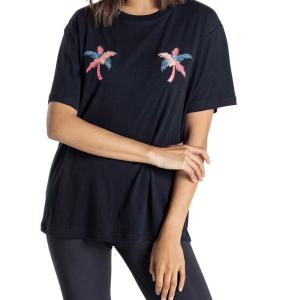 ROXY ロキシー Tシャツ 半袖 レディース PALM EMB RST201073-BBK