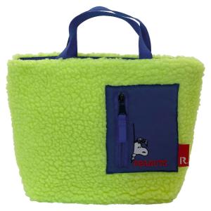 2022新作 スヌーピーバッグ ROOTOTE DELI 8273 ルートート IP.デリ.ボア.ピーナッツ-7V イエローグリーン