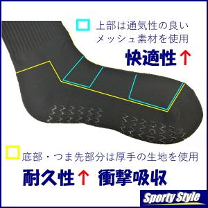 サッカーソックス ストッキング 滑り止めグリッ...の詳細画像2