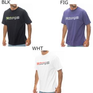 ビラボン BILLABONG サーフィン サーフ ウェア 半袖 Tシャツ SLICE LOGO BE011208 メンズ 男性 24SP 春夏｜spotaka