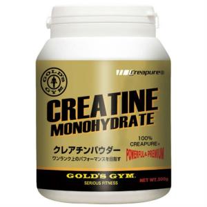 【送料無料 TNK】ゴールドジム サプリメント GGP クレアチンパウダー500g(約100回分) F2150 GOLD'S GYM