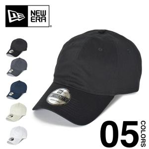 ニューエラ キャップ ローキャップ メンズ レディース NEW ERA LOW CAP 帽子 無地 9TWENTY 6パネル ベースボール ストラップバック ユニセックス ブラック｜spotcheck