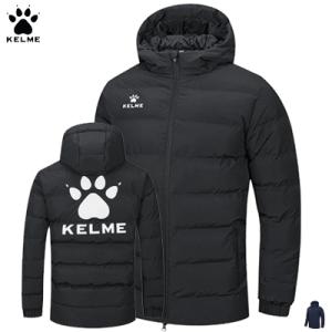 KELME ケルメ 中綿ジャケット KIDS フーデッド パデッドジャケット フットサル サッカー ジュニア キッズ 子供用 3893417｜spov