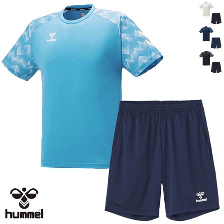 hummel ヒュンメル Ｔシャツ ハーフパンツ 上下セット トレーニングウェア トレーニングパンツ...