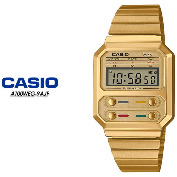 【CASIO】 カシオ CASIO CLASSICA 100WEG-9AJF 腕時計 国内正規品