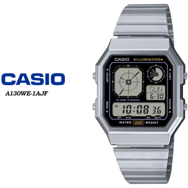 【CASIO】 カシオ CASIO CLASSIC A130WE-1AJF 腕時計 国内正規品