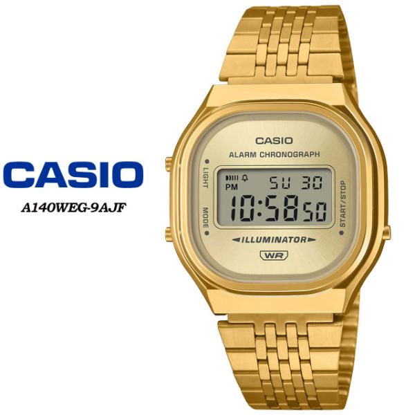 【CASIO】 カシオ CASIO CLASSIC A140WEG-9AJF 腕時計 国内正規品