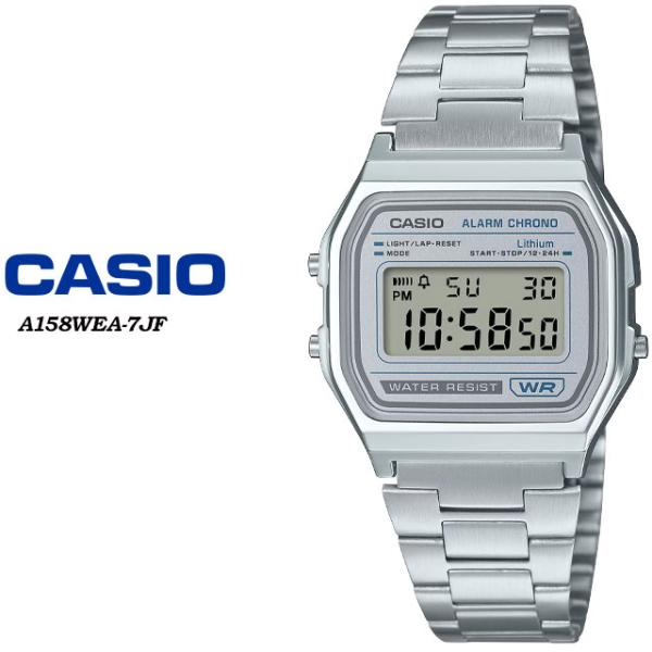 【CASIO】 カシオ CASIO CLASSIC A158WEA-7JF 腕時計 国内正規品