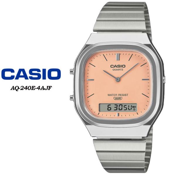 【CASIO】 カシオ CASIO CLASSIC AQ-240E-4AJF <br>腕時計 国内正...