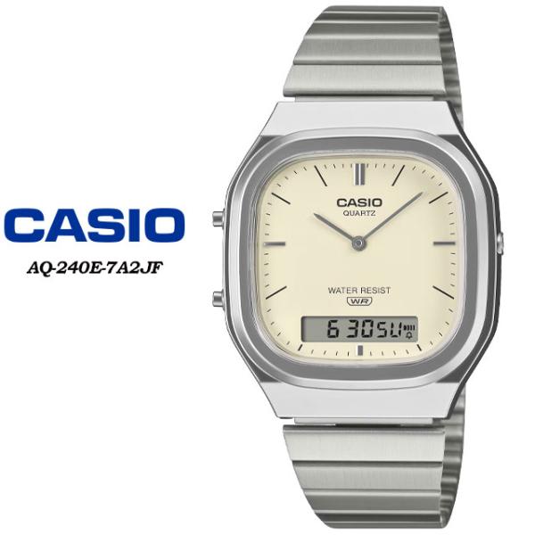 【CASIO】 カシオ CASIO CLASSIC AQ-240E-7A2JF 腕時計 国内正規品