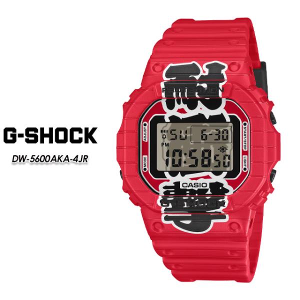 【G-SHOCK】 Gショック DW-5600AKA-4JR 【CASIO】 カシオ ジーショック ...