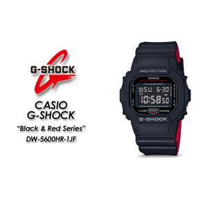 G-ショック Gショック DW-5600HR-1JF CASIO G-SHOCK カシオ ジーショック Black & Red Series｜spray