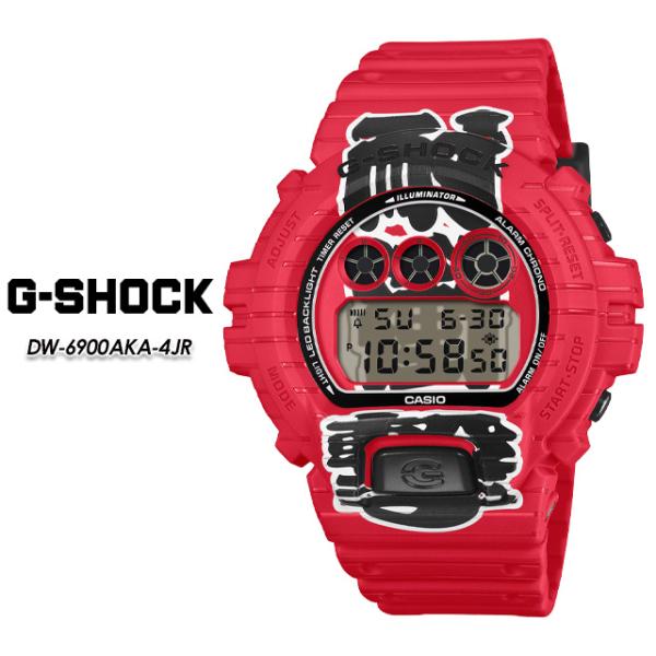 【G-SHOCK】 Gショック DW-6900AKA-4JR 【CASIO】 カシオ ジーショック ...