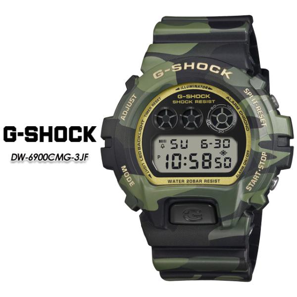 【G-SHOCK】 Gショック DW-6900CMG-3JF 【BOLD CAMO Series】 ...