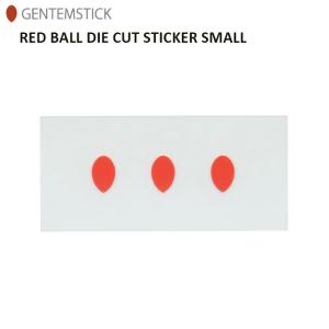 【GENTEMSTICK】 ゲンテンスティック 【RED BALL DIE CUT STICKER SMALL】 ダイカット ステッカー
