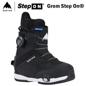 【BURTON】 バートン 【Grom Step On】 グロム ステップオン 25-26 キッズ 子供用 Black BOOTS ブーツ SNOWBOARD スノーボード