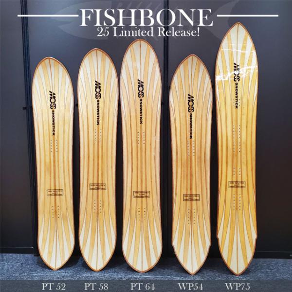 【MOSS SNOWSTICK】 モス スノースティック 【WING PIN 75 FISHBONE...