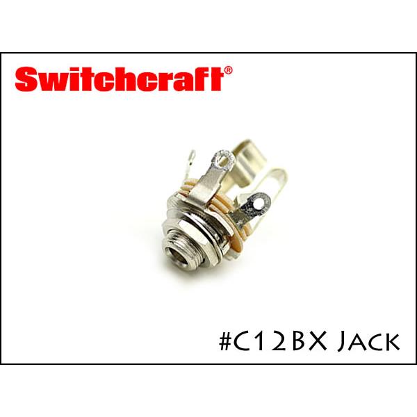 SWITCHCRAFT スイッチクラフト 0.210インチ ステレオジャック #C12BX MIL-...