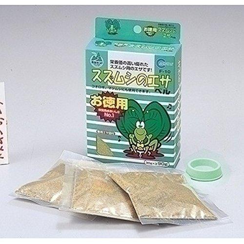 （まとめ買い）マルカン 鈴虫のエサ お徳用 F-10 90g 【×10】