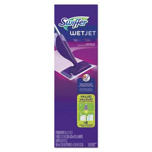 (スウィファー) Swiffer 92811KT ウェットジェットモップスターターキット 46インチ...