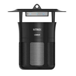 UV蚊取り器MOSピュア IS1 ブラック 薬剤不使用 エコ・メンテナンスフリー 蚊を４倍捕獲立証