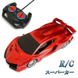 レッドラジコンカー 本体とリモコン付き Amazon.co.jp: 多機能 変形玩具車 RCカー ラジコンカー ロボット