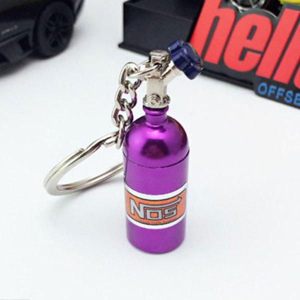 キーホルダー NOS キーリング ワイルドスピード ボンベ ニトロ ストラップ アクセサリー 自転車...